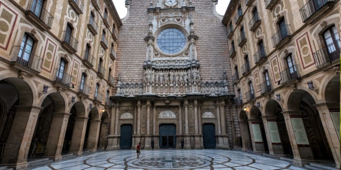 Basílica del monasterio de Montserrat